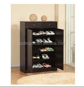 Armoire <span class=keywords><strong>à</strong></span> <span class=keywords><strong>chaussures</strong></span> en bois armoire d'angle avec étagère de rangement style étagère <span class=keywords><strong>à</strong></span> <span class=keywords><strong>chaussures</strong></span> conception européenne (DX-8617) - Product Image 1