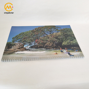 Hot bán tùy chỉnh thiết kế hàng tháng xoắn ốc ràng buộc tường lịch in ấn 2025 - Product Image 4