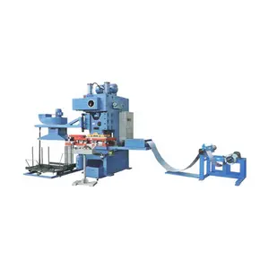 Evaporator transformer radiator making corrugated aluminum fin press forming machine line