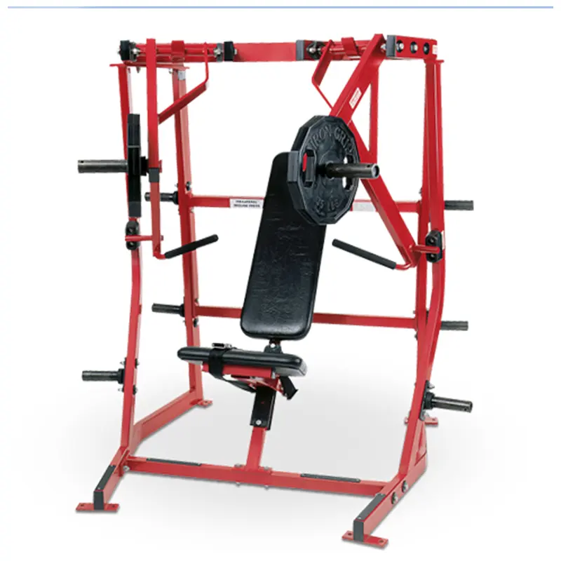 Popular gym equipment iso-lateral super incline press low maintenance for gym use