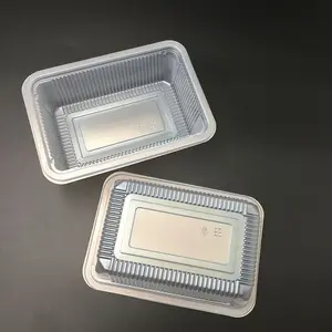 PP heat seal frozen disposable plastic fast food tray