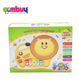 Leone cartone animato di pianoforte di apprendimento giocattolo <span class=keywords><strong>educazione</strong></span> <span class=keywords><strong>musicale</strong></span> con la luce - Product Image 3