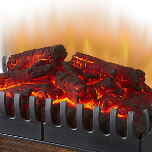 Inserto per <span class=keywords><strong>Camino</strong></span> Elettrico a Ceppi Stile Moderno con Riscaldatore e LED per Uso Domestico 1000W/2000W Area di Riscaldamento 20-40 Mq - Product Image 2