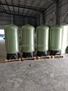 Tangki Pelunak Air FRP Industri / Harga Filter Karbon Aktif / Pelunak Air Resin Penukar Ion Otomatis Kapasitas Besar - Product Image 2