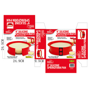 Stampo per formatura tortiera in Silicone tondo antiaderente - Product Image 6