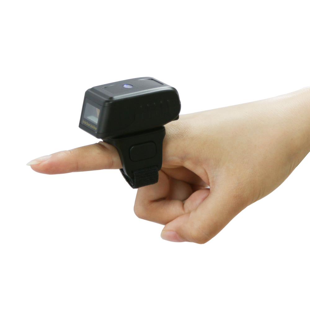 Открытый 1d Мини bluetooth палец удобный сканер штрих-кода