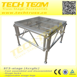 <span class=keywords><strong>St3</strong></span> hermoso y Durable escenario móvil de decoraciones de la boda - Product Image 1