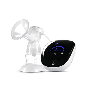 factory wholesale Horigen Fashion design Single Electric breastfeeding breast pump with USB connector and touch button