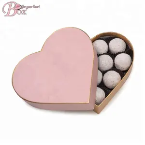 巧克力心形盒子纸定制礼品盒包装
