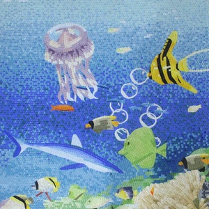 Rifornimento della fabbrica underwater world hotel decor mosaico di piastrelle <span class=keywords><strong>piscina</strong></span> - Product Image 3