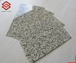 Natural Thin Yellow Granite Stone Veneer Panels Light Weight Building Materials