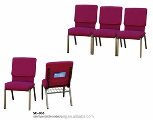 Alta calidad metal banquete apilamiento barato sillas de la Iglesia - Product Image 2