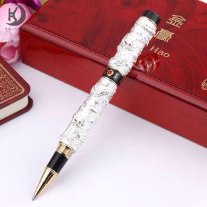 <span class=keywords><strong>Jinhao</strong></span> 888-<span class=keywords><strong>pluma</strong></span> 3D de dragón chino, clásica, dorada, personalizada con perla, <span class=keywords><strong>pluma</strong></span> estilográfica de piedras preciosas - Product Image 4