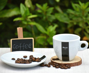 Veweet — tasse et soucoupe mocha en porcelaine blanche, tasse de café arabe, petite tasse à thé, petites tasses, 3OZ - Product Image 4
