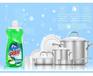 Detersivo <span class=keywords><strong>Liquido</strong></span> Professionale per Piatti con Nuova Formula Chimica - Product Image 5