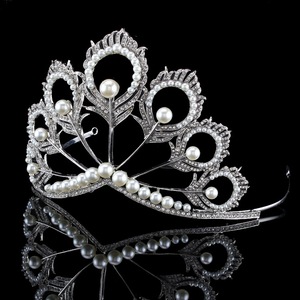 Prinzessin Strass Kristall Schönheit Nach Großen Festzug Königin Miss World Krone Und Tiara