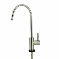 Robinet d'eau DOGO pour systèmes de filtration d'eau, systèmes d'osmose inverse - Style contemporain à bec haut