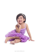 Fille vêtements enfants robe fleur rose bretelles jupe en mousseline de soie couleur bonbon jupe bébé robes robe en soie pour enfants