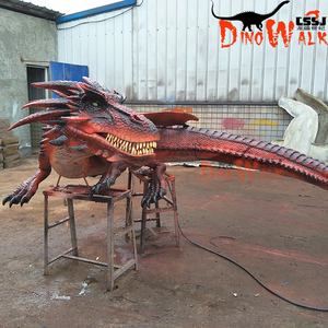 Dino052 Animatronic Roaring Artificial Parque de Atracciones dragón para venta - Product Image 6