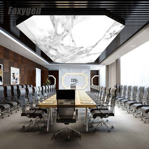 Có thể tháo rời chất lượng tốt pop mẫu thiết kế trong hội trường giá rẻ giá 3D UV in mô hình đẹp trên translucent stretch trần - Product Image 3