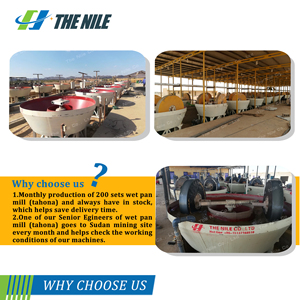 יצרן מחיר גבוהה באיכות אבן מיל מטחנות אבקת ביצוע מכונת חילוץ זהב רטוב פאן טחנת זהב טוחן עם מחיר נמוך - Product Image 3