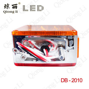 12V Vuông Đôi Mặt Dừng Bật Chức Năng Tín Hiệu Trailer Đèn Led - Product Image 4