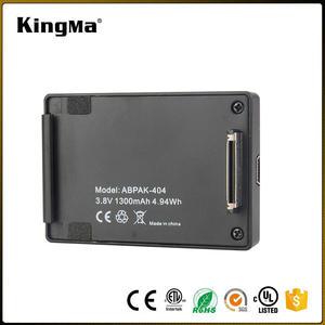 KingMa Tragbare Wiederaufladbare Clip Zurück Batterie ABPAK-404 Verlängerte Batterie für Gopro Hero 4/3 +/3/2 Sport Kamera - Product Image 1