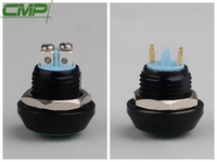 Métal CMP 1NO vert 12mm bouton poussoir (TUV)