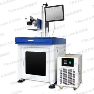 MAC UV Laser Marquage Laser Machine de Gravure Prix pour fils/bouteille en verre