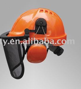 خوذة عالية الجودة مع فتحة تهوية CE EN397 مع نظارات السلامة CE EN166 و غطاء الاذن - Product Image 5