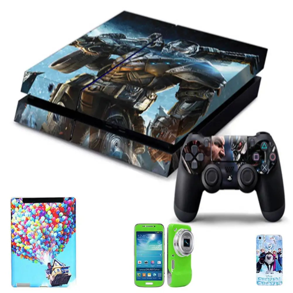 ps4 console and other accessories to start your own business of mobile phone sticker
