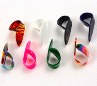 Plectre coloré pour guitare, 20 pièces, doigt de pouce