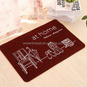 Tela de poliéster de encargo impresión Felpudo con tuercas TPR - Product Image 2