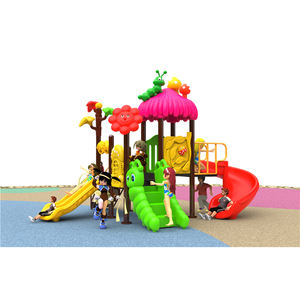 Aire de jeux extérieur pour enfants, en plastique certifié EN1176, matériel environnemental, toboggan pour vente - Product Image 6