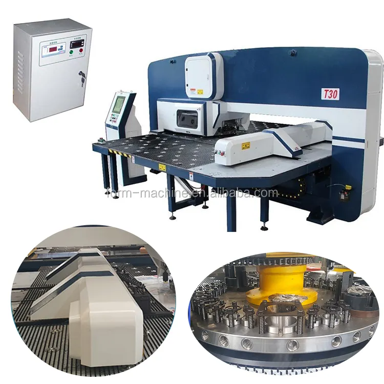 CNC punch makinesi için kullanılan güneş/elektrikli su ısıtıcı cnc delme makinesi