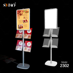 Magazin Broschüre Halter Werbung Acryl Boden Display Stand - Product Image 1