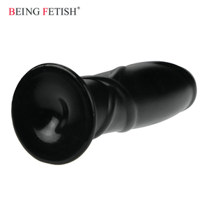 Berenjena consolador, consolador negro, pene vibrante consolador para las mujeres Anal Plug - Product Image 3