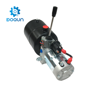 Boqun — réservoir en plastique 2.5 quad, capacité 24V, cc, pompe hydraulique à simple action, pour remorque à benne, levage de voiture - Product Image 5