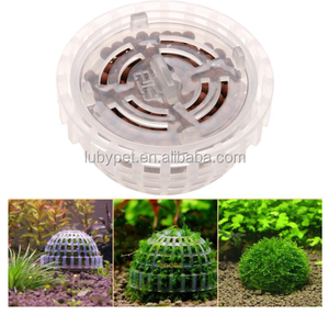 수족관 모스볼 홀더, 어항용 필터 매체가 있는 새우 번식 동굴볼 - Product Image 3