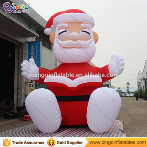 Papá Noel inflable con el <span class=keywords><strong>libro</strong></span> de lectura para la decoración de Navidad - Product Image 2