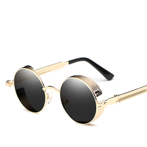 Gafas de sol redondas personalizadas para hombre y mujer, lentes de sol polarizadas Vintage a la moda, personalizadas - Product Image 6