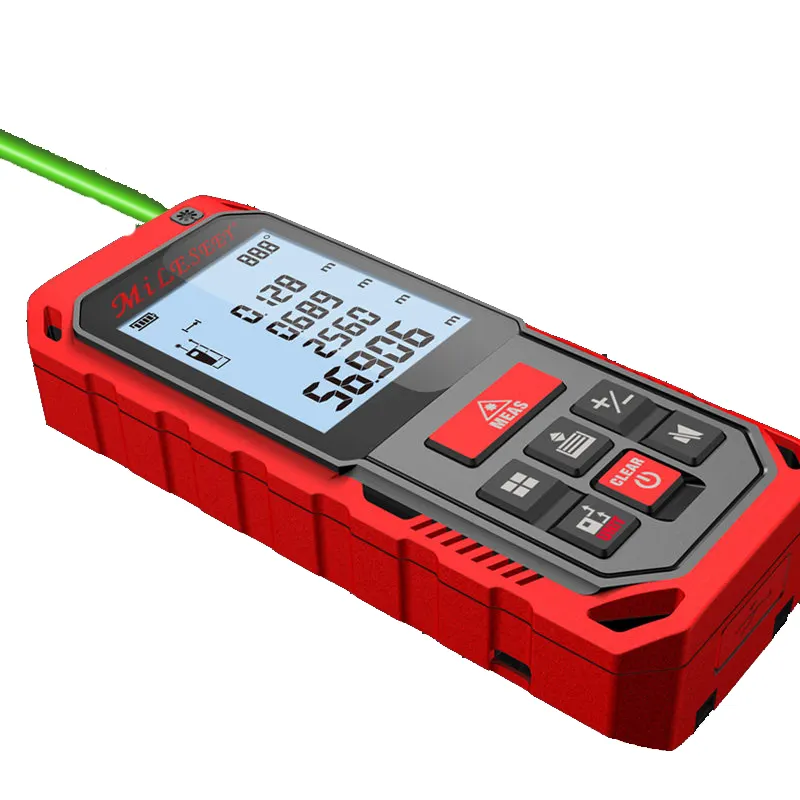 Mileseey S2 Laser Afstand Meter Met Groene Laser Licht Afstandsmeter 100M