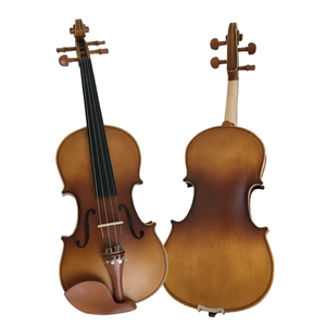 Antico 3/4 Opaco in legno di acero a buon mercato <span class=keywords><strong>violino</strong></span> made in China con bosso <span class=keywords><strong>parti</strong></span> di <span class=keywords><strong>violino</strong></span> - Product Image 3