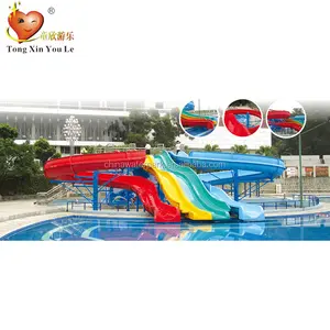 Water slide apparatuur combinatie voor beste ervaring