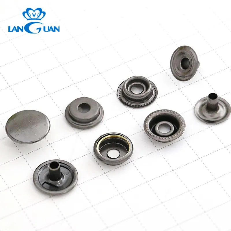 Metal Snap Spring Button O-style for Garments