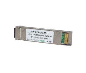 Txfp C ban nhạc 9.95 ~ 11.3 Gb/giây LC SM 80km có thể điều chỉnh dwdm xfp thu phát - Product Image 1