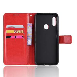 Custodia a Portafoglio in Pelle PU per <span class=keywords><strong>Huawei</strong></span> <span class=keywords><strong>Y5</strong></span> (<span class=keywords><strong>2019</strong></span>) con Chiusura Magnetica, Design Antiurto, Supporto e Scomparti per Carte in TPU Morbido - Product Image 1
