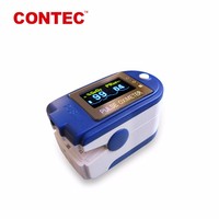 Oxymètre de pouls numérique couleur CONTEC CMS50D+ approuvé CE, oxymètre de doigt PR Sound Spo2 Dedo Oximetro De Pulso