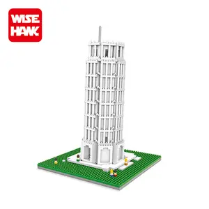 Toys new arrivals kids small building block Leaning Tower of Pisa educational toys children