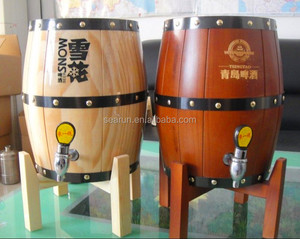 De alta calidad de barril de madera de tipo dispensador de cerveza interior de acero inoxidable con <span class=keywords><strong>grifo</strong></span> - Product Image 1